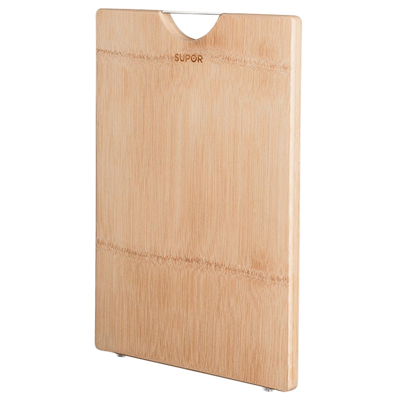 苏泊尔(SUPOR)加厚切菜板砧板家用可剁骨案板 Z503522AD1 原木色 50*35*22