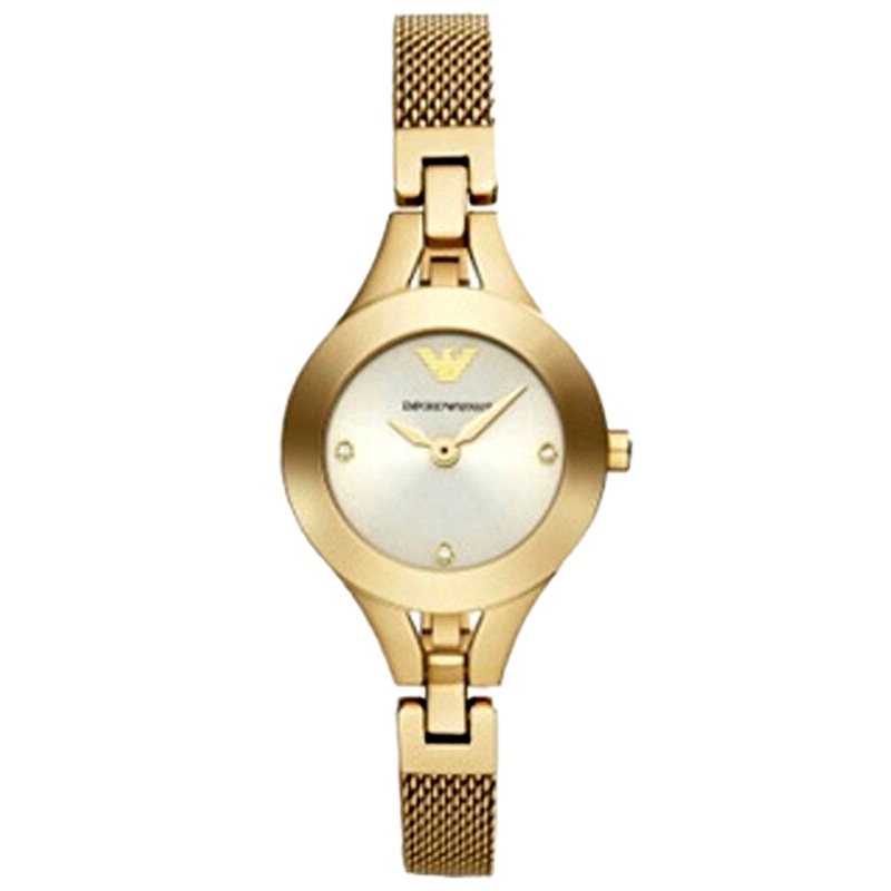 阿玛尼（ARMANI）手表阿玛尼石英钢带时尚指针女士手表腕表女表时装表 AR7363