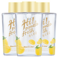 纳美清新漱口水柚人果漾3瓶装清除异味香橙味清新口气