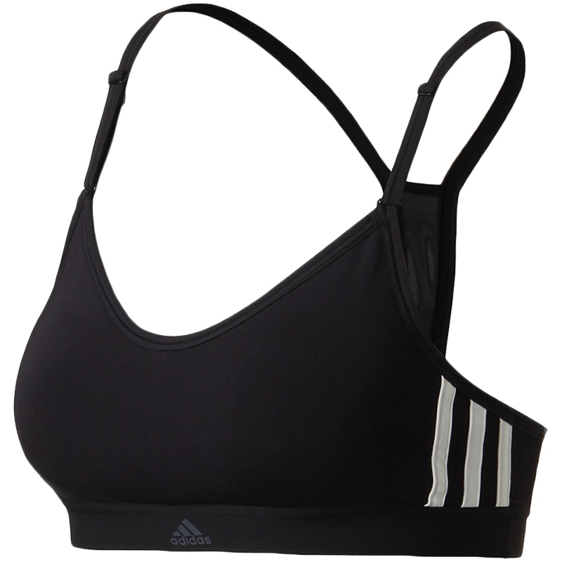 【自营】adidas阿迪达斯女子运动胸衣训练健身运动服CX5262 L CX5262黑