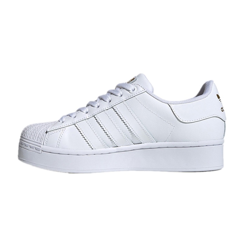 Adidas/阿迪达斯三叶草 女鞋SUPERSTAR BOLD贝壳头舒适耐磨休闲板鞋 FV3334
