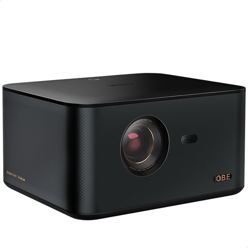 大眼橙X10 投影仪 家用 投影机(4G+32G内存 1900ANSI流明 激光自动对焦 杜比音效 手机投影 )