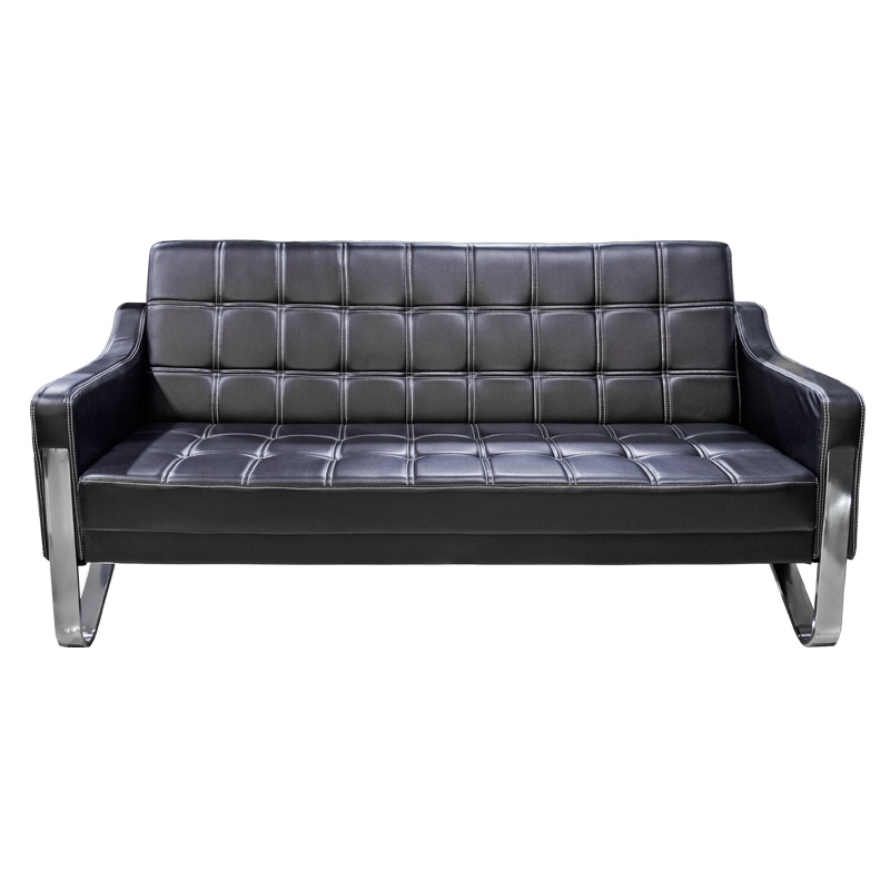 [硕辉]JY-8807办公沙发 现代简约 接待会客 铁架休闲沙发(3+1+1一套)