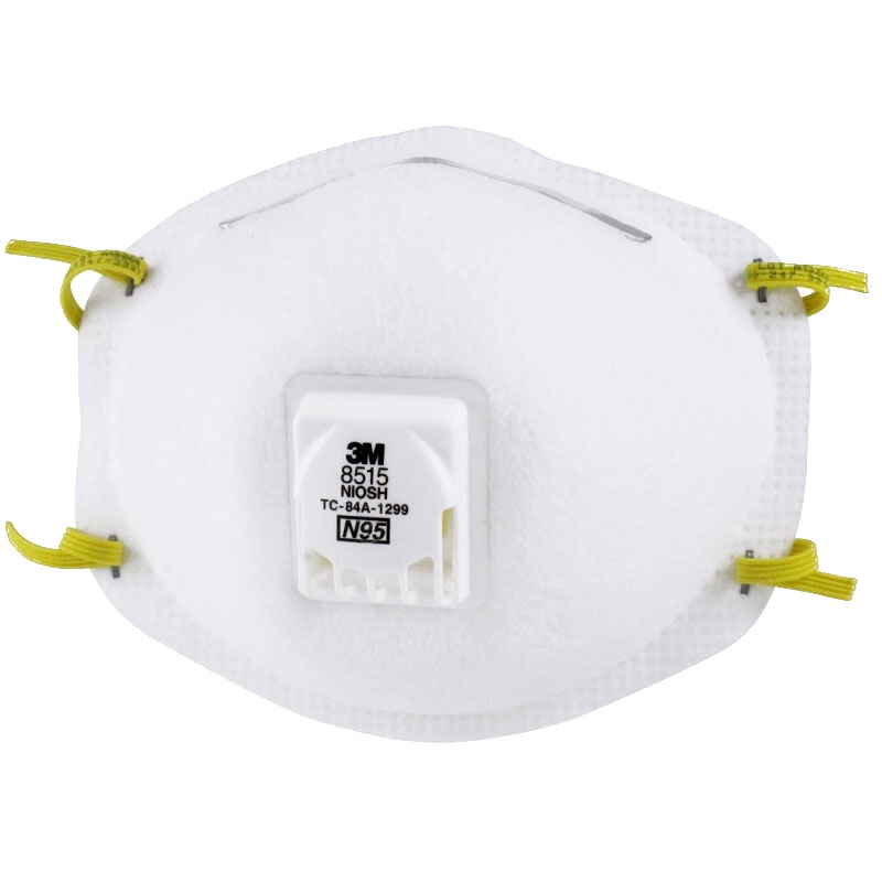 [苏宁自营]8515 焊接工业口罩 经济型金属烟臭氧颗粒物防护防电焊烟防尘口罩 10个呼吸防护