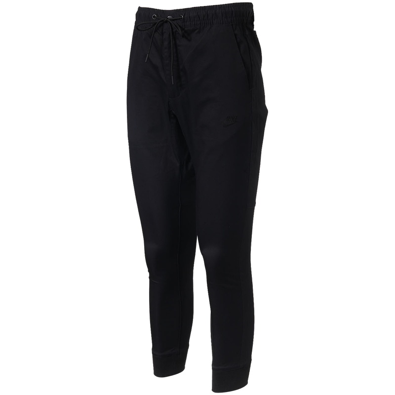 NIKE耐克男装长裤新款针织收口小脚休闲运动裤805099 L 军绿色