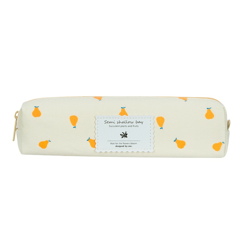 得力文具笔袋儿童幼儿园创意卡通图案简约时尚笔袋小学生多功能大容量铅笔袋男女生可爱文具盒66643HUAN