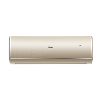 海尔家用空调KFR-35GW/06TVA81U1套机1.5P变频香槟金