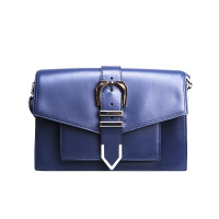 VERSACE副线品牌VERSUS 女士单肩包牛皮革斜跨包【官可验】