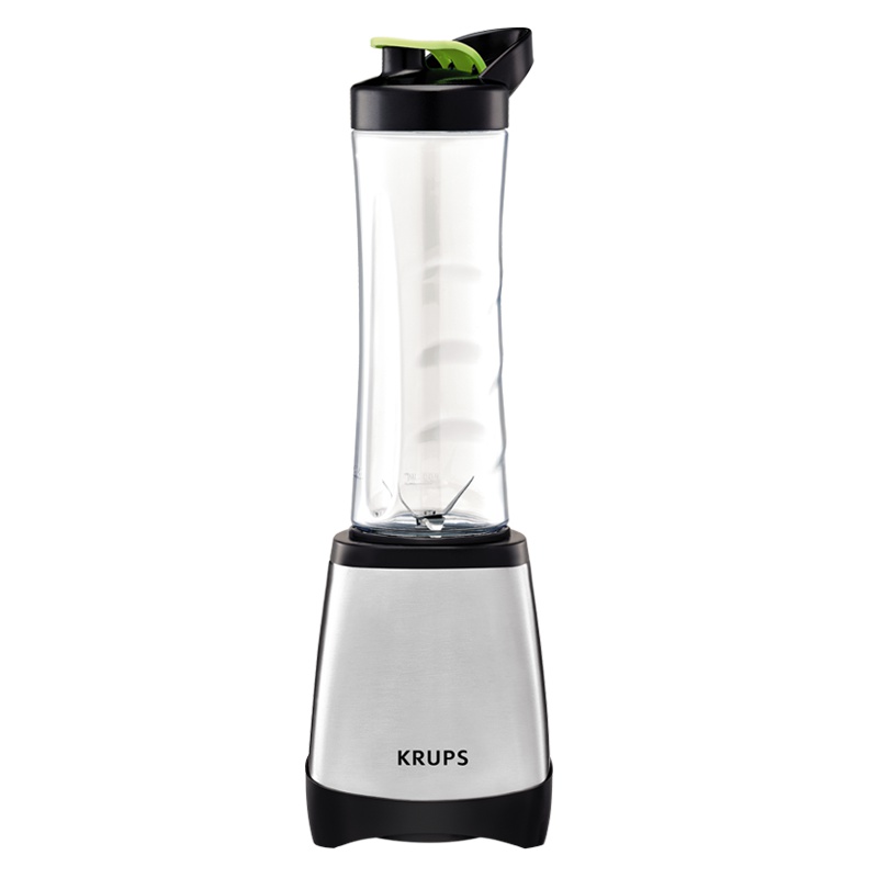 Krups随行搅拌机榨汁机便携式多功能料理搅拌杯按压启动式迷你果汁机双杯10秒即享