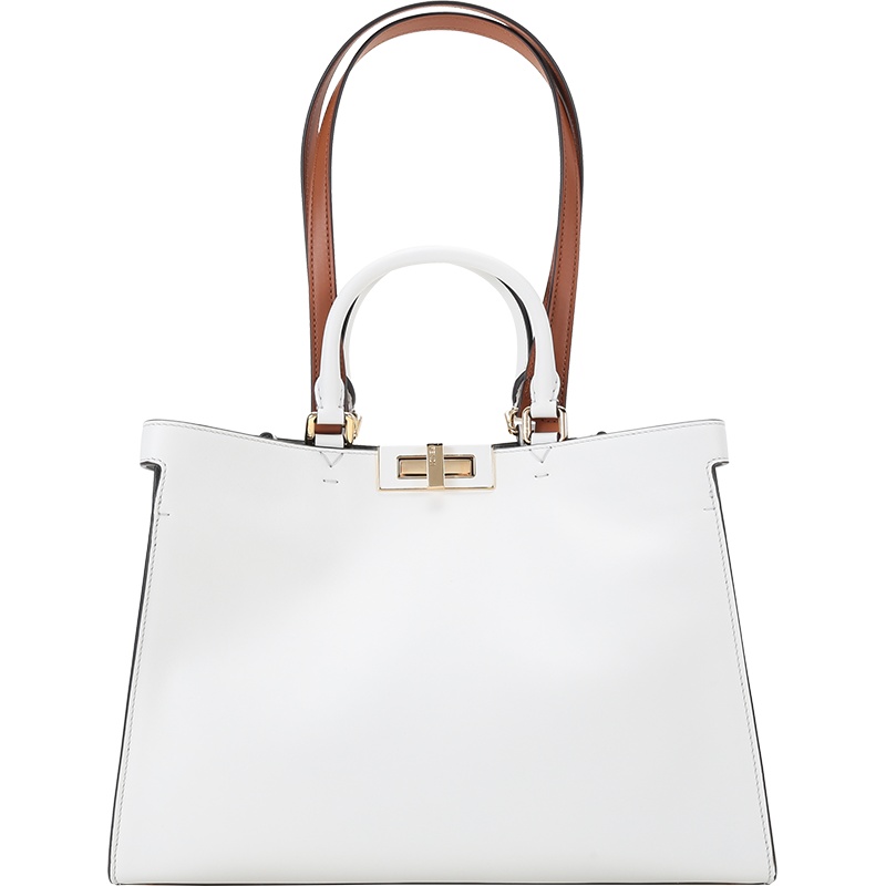 FENDI 芬迪 女士 PEEKABOO X-TOTE系列牛皮手提单肩包 8BH377 ABHS