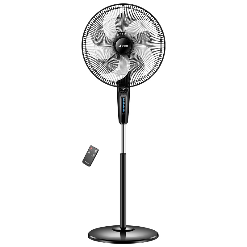 艾美特(Airmate) 电风扇 五叶大风量4档遥控控制正常风睡眠风预约升降落地扇家用电扇空调伴侣 FS4056R-5