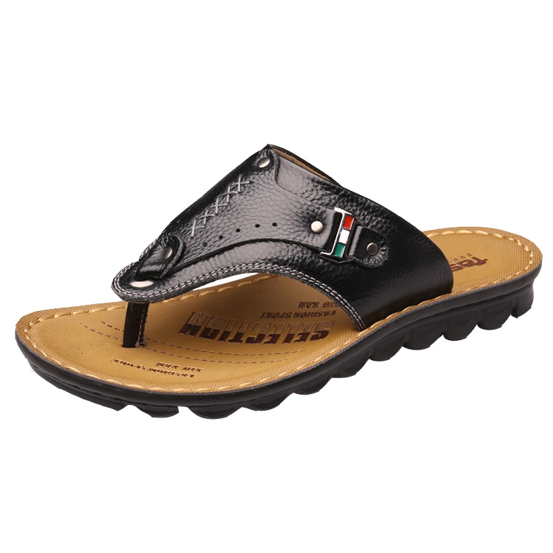 舒适透气鞋男沙滩人字拖鞋