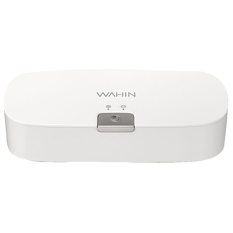 美的(Midea)消毒机家用小型除菌机便捷式紫外护理机杀菌消毒机美妆护理盒化妆品消毒盒白色 HSV-01