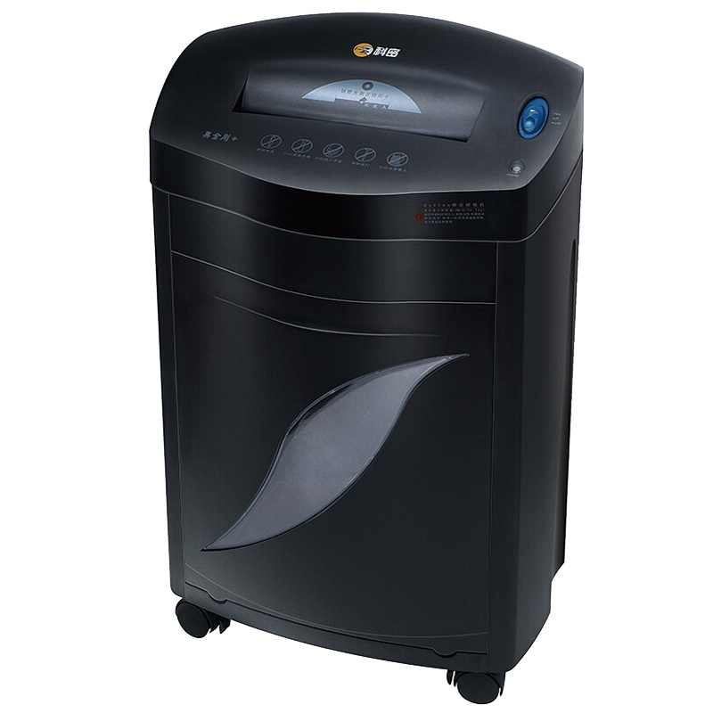 科密(Comet)黑金刚+碎纸机 单次碎纸15张 31L大容量 高保密 大功率大容量粉碎机