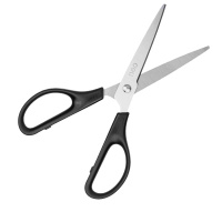 得力(Deli)0603 剪刀(170mm 家用 办公 颜色随机 25把装 )