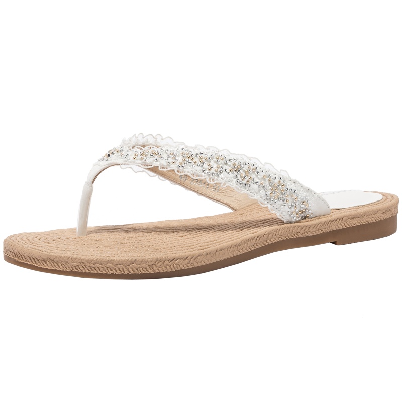 星期六(ST&SAT) 旗下夏季新款甜美低跟女沙滩个性拖鞋FB02110058