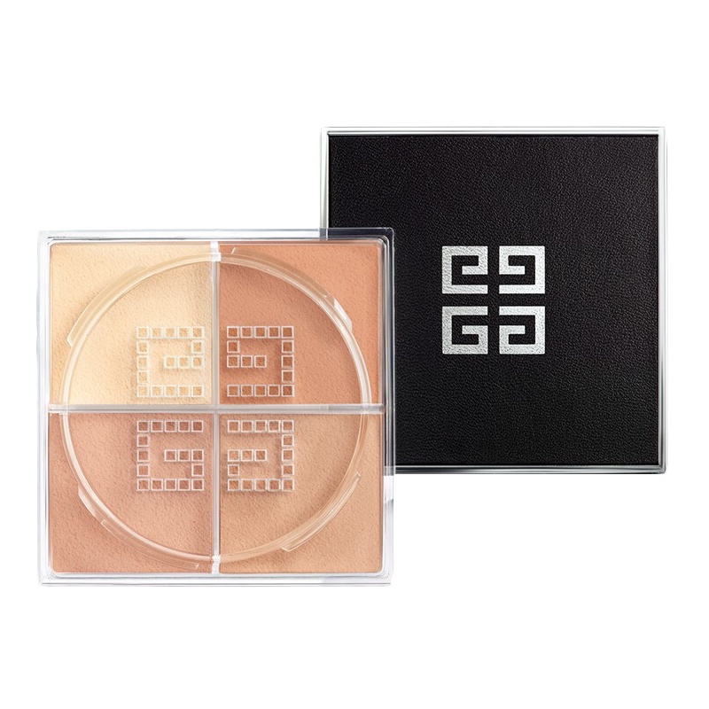 纪梵希(Givenchy)轻盈无痕明星四宫格散粉4x3g 2号#塔夫米色