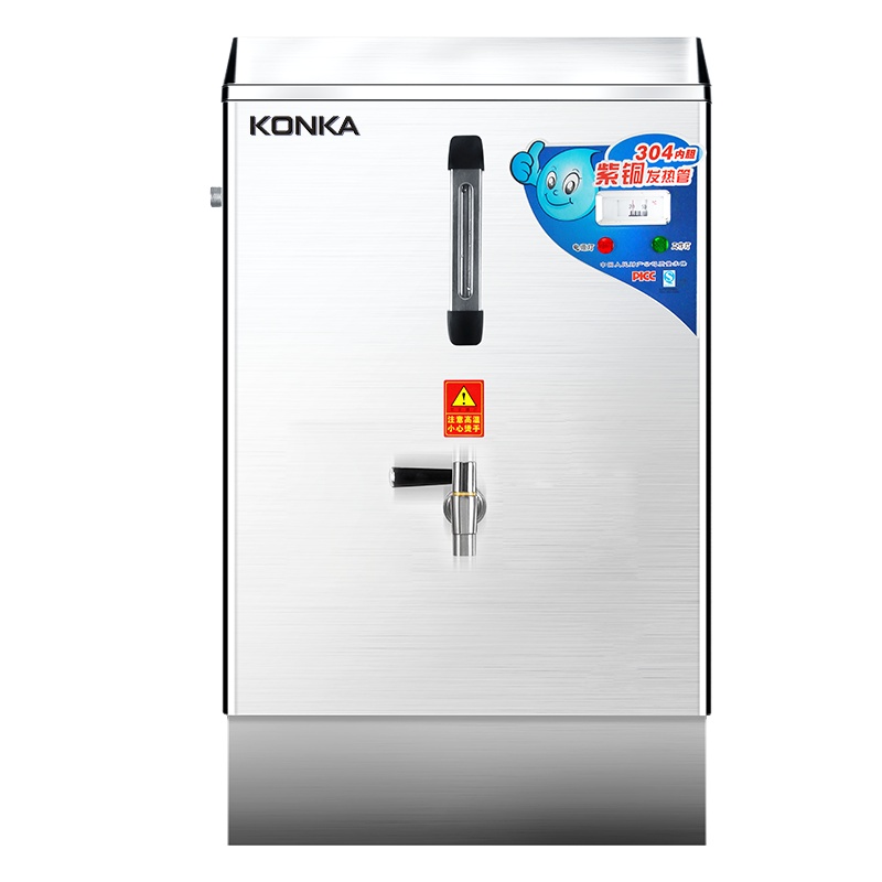康佳(KONKA)KW-4035豪华款 商用开水器3KW全自动不锈钢饮水机学校工厂奶茶店烧水电热开水机40L/H+底座
