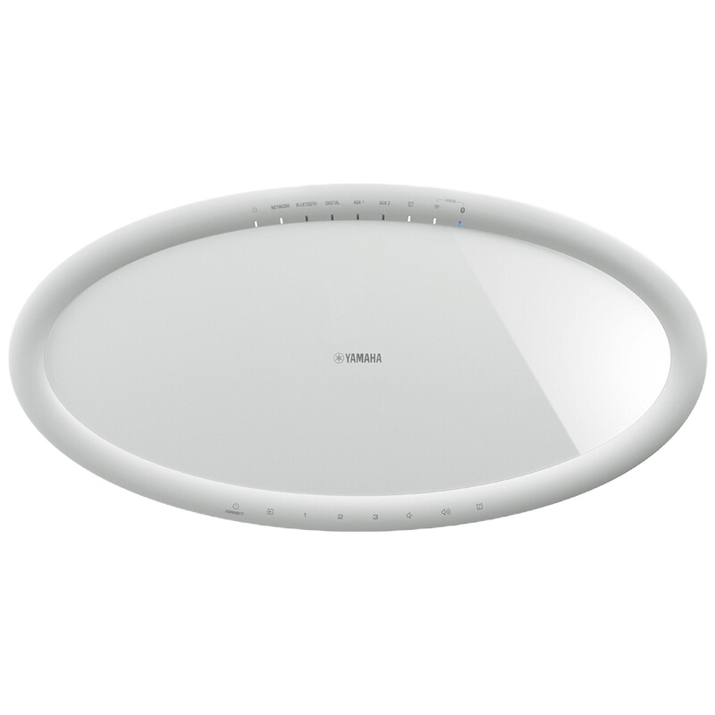 雅马哈 WX-051 迷你音响无线环绕蓝牙音箱wifi家用立体环绕家庭影院 音响 音箱 白色