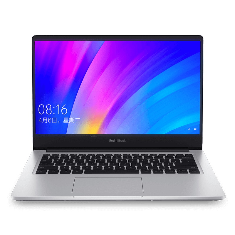 小米(MI)RedmiBook14英寸轻薄本2019新款笔记本电脑(I5-8265U 8G 256GSSD Win10正版 Office正版)手环疾速解锁MX250 2G独显 银色