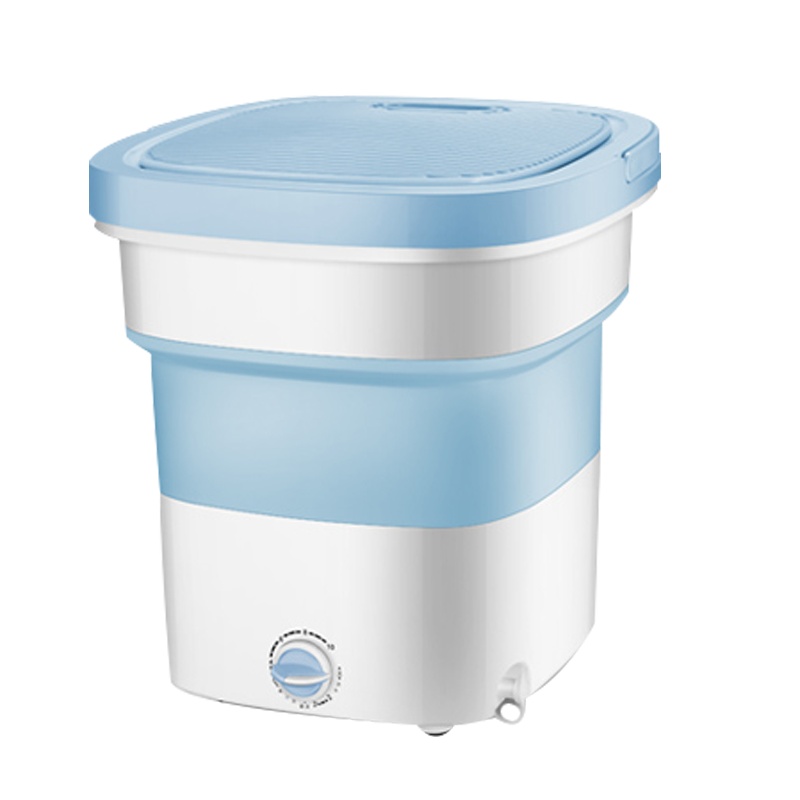 苏宁宜品折叠式洗衣机差旅便携式3kg母婴内衣蓝光杀菌带脱水学生宿舍洗衣神器XPB30-3008