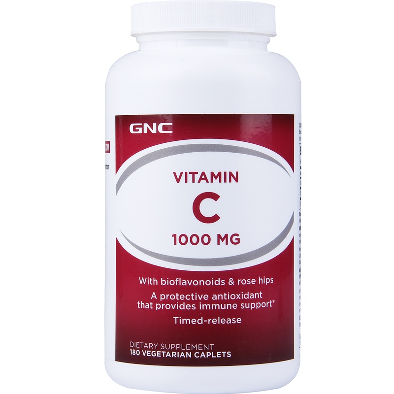 GNC/健安喜 玫瑰果维生素C VC 1000mg180粒