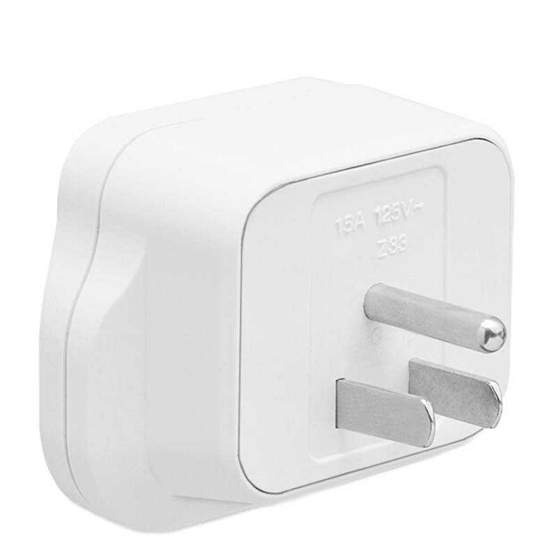 突破(TOP)Z33美标转换插头/转换器/转化器/插座 美标转国标(适用于美国/加拿大/巴西/泰国等)