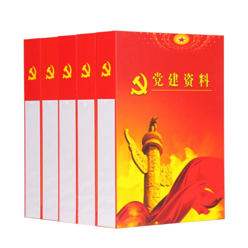 研高(Resehigh) 党建资料硬纸板档案盒10个装 5.5cm 定制