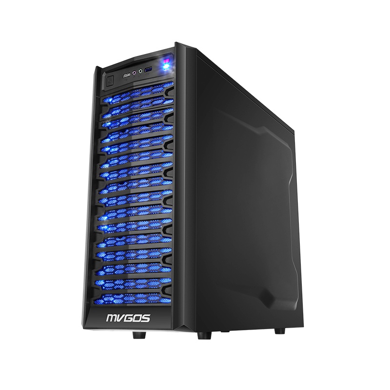 魔法师MVGOS 烈焰PRO K566 疾速吃鸡游戏台式电脑主机酷睿I5-8400 八代六核 8GB 1TB+128GB GXT1060 6G大独显专业吃鸡