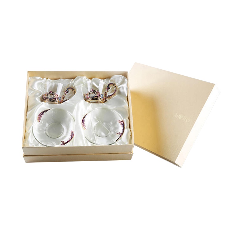 王者风范咖啡对杯 R-9500J 玻璃水杯套装泡茶杯子 (单位:套)