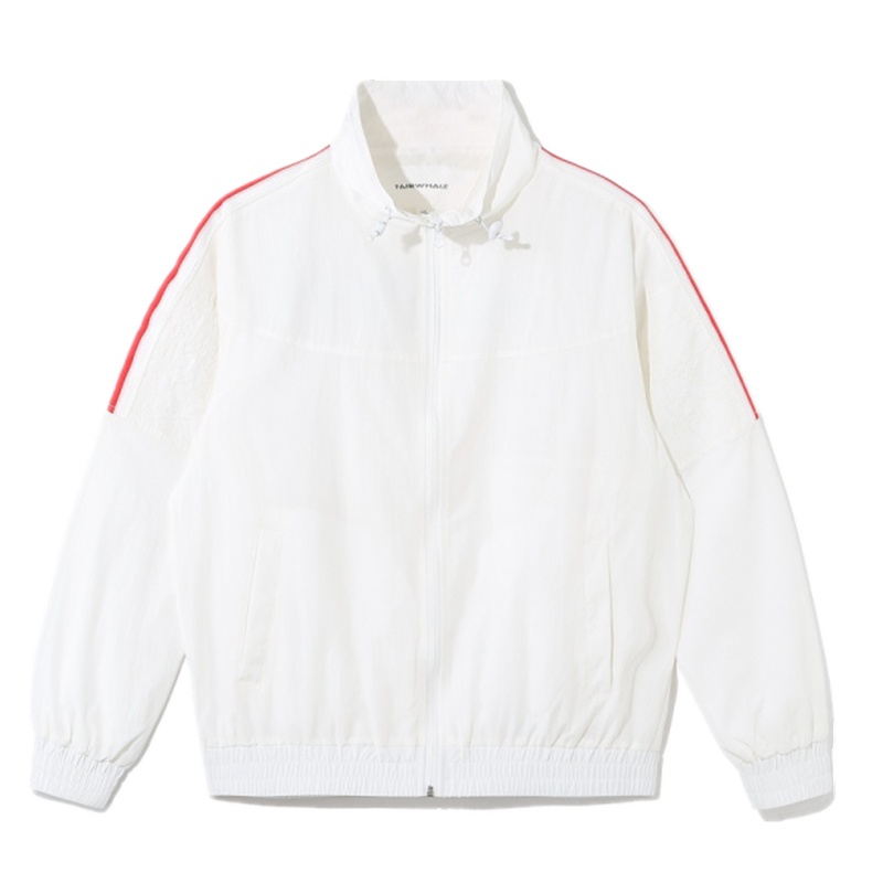 IP合作猪系列马克华菲跨界夹克男2019春季撞色刺绣贴布休闲外套