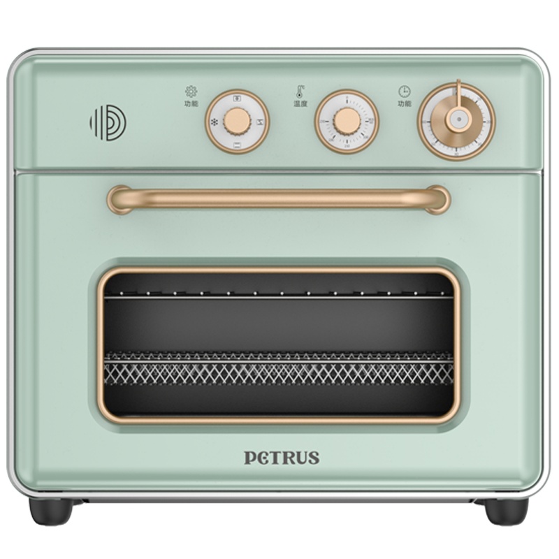 柏翠PE7920家用烘焙多功能小型智能风炉空气炸无油烤箱风干果干机