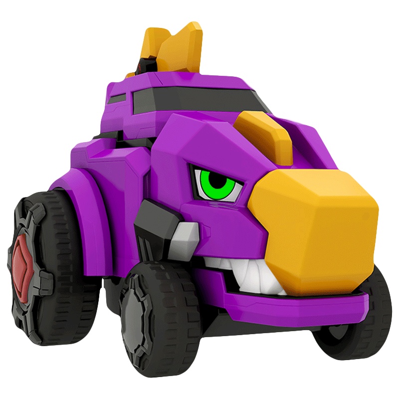 灵动创想百兽总动员恐龙战队核心机甲系列儿童变形合体男孩女孩全套玩具石岩兽2316