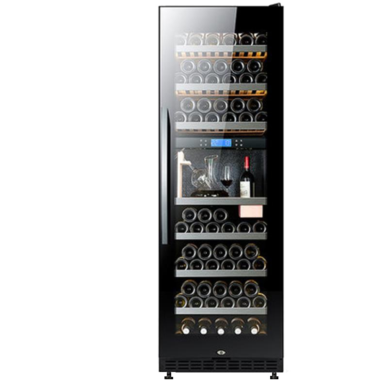 尊堡 恒温冰吧酒柜双温风冷红酒柜家用客厅冰箱茶叶饮品玻璃冰柜 组合1