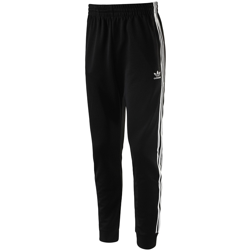 Adidas/阿迪达斯 三叶草 男子下装 三条纹运动修身收口长裤CW1275 CW1276 CW1278 黑色 XS
