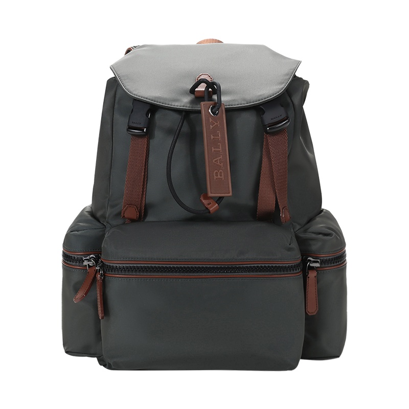 巴利 BALLY 男士 织物双肩包背包 CREW SM