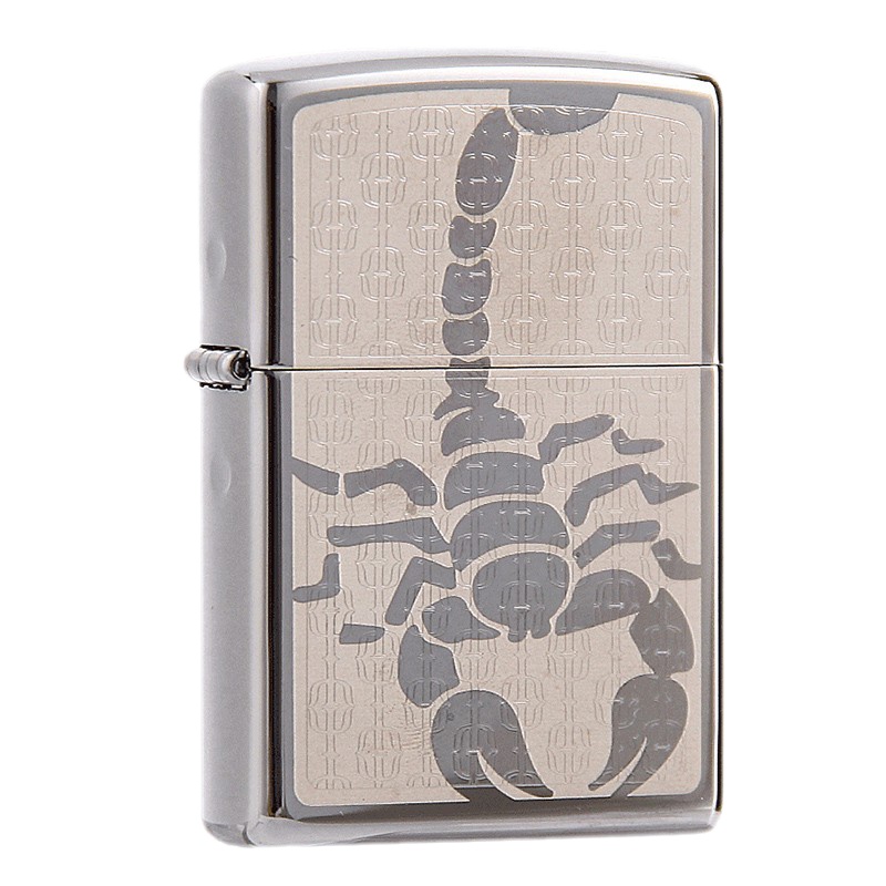 美国ZIPPO打火机 芝宝 天蝎幽径 28053 防风蝎子 男士礼品