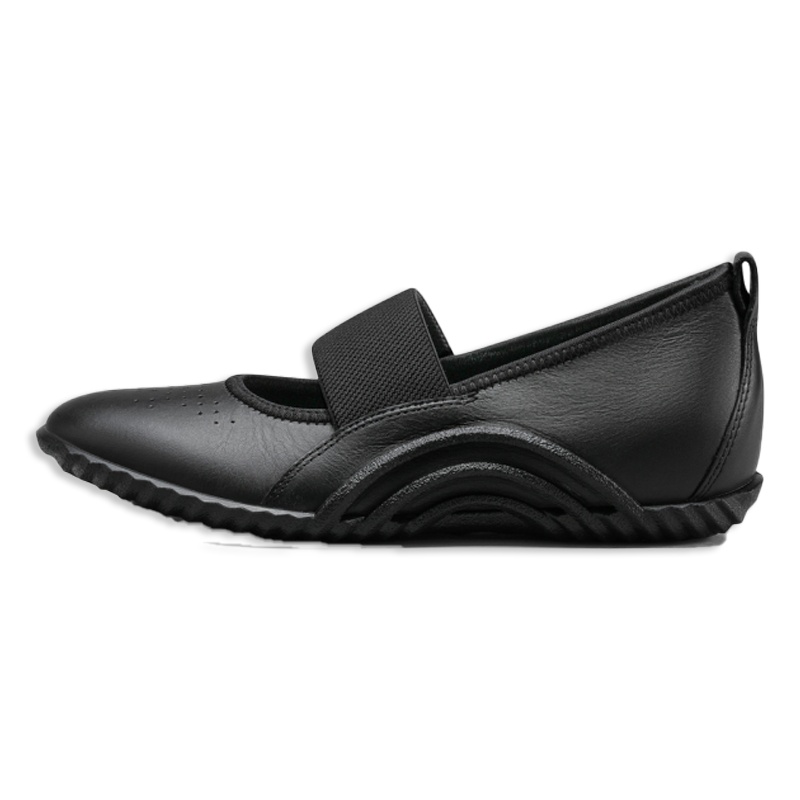 爱步(ECCO) 活力1.0系列浅口一字带玛丽珍鞋女奶奶鞋 206133