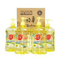 (12斤) 裕华 高效去油洗洁精(清新柠檬) 1.5kg *4(整箱销售) 温和护手 可洗果蔬