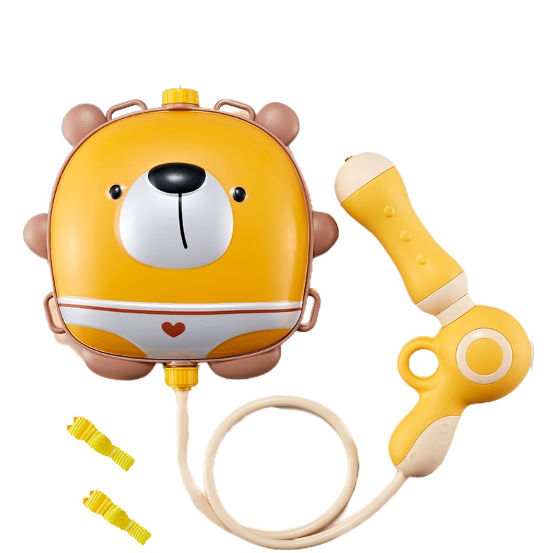 麦巧适( MAQUCC)儿童洗澡宝宝戏水玩具背包式水枪可打水仗 小企鹅书包水枪1000ML