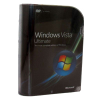 微软(Microsoft) 原装正版系统盘Windows vista 英文旗舰版 彩包