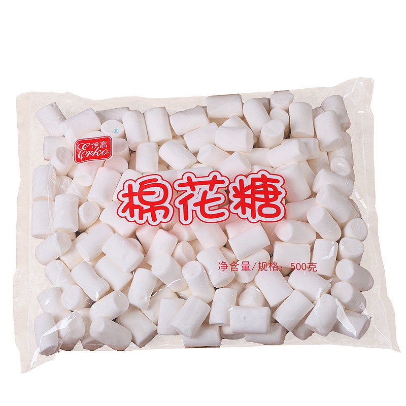 晋唐伊高棉花糖小粒500gDIY家用牛轧糖原料雪花酥白色原味烘焙牛扎糖