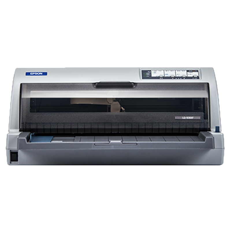 爱普生(EPSON) LQ-106KF 平推票据打印机 106列 平推针式打印机
