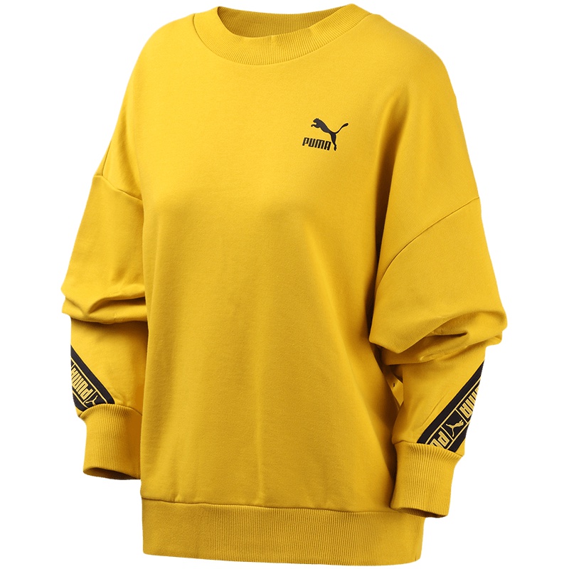 【自营】PUMA彪马女装刘雯同款运动服休闲圆领针织卫衣596019