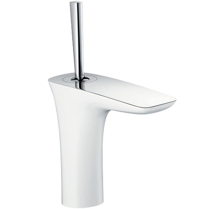 汉斯格雅hansgrohe单把手单孔面盆龙头冷热双控德国进口陶瓷片阀芯精铜材质镀铬工艺卫浴龙头15070407