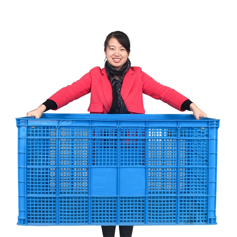 林氏方形塑料筐 工业周转筐 服装周转箱 快递物流筐 755筐外800*570*510