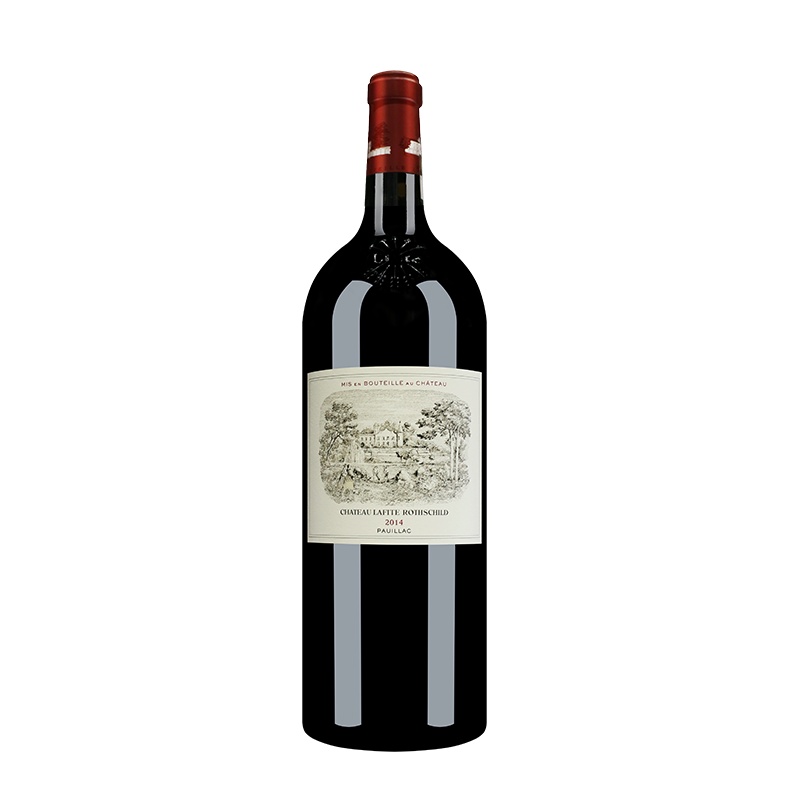 [名庄酒]2014年 拉菲Chateau Lafite Rothch酒庄干红葡萄酒1.5L(正牌)进口正品拉菲 单瓶装