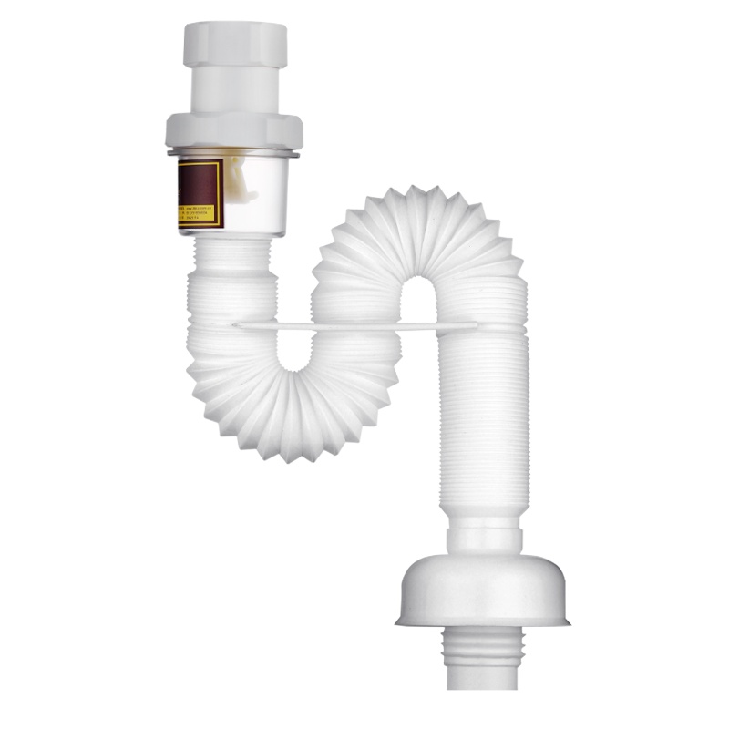 苏宁宜品面盆下水管防臭面盆下水管排水软管台盆防臭塞密封墙排下水管套装 SQ-1