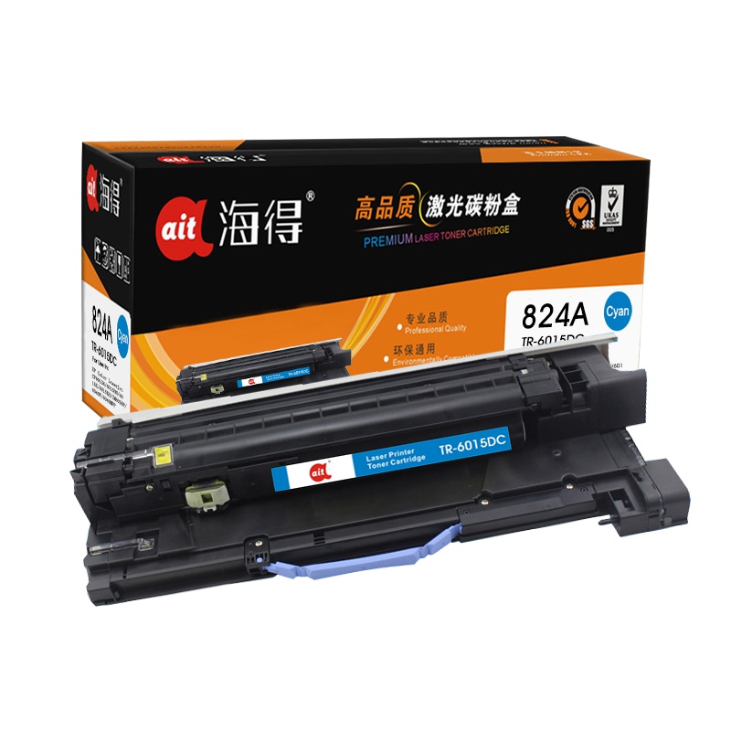 Ait海得 CB385A硒鼓 专业版 AIT-6015DC蓝色 hp824A适用惠普CP6015X CM6030 604