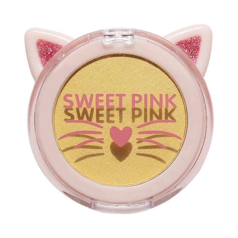 粉色安琪 流光单色眼影(午后阳光) 2.4G